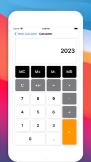 math calculator (2024) iphone screenshot 2