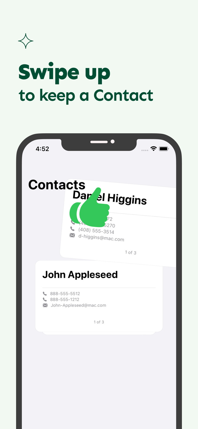 Contact Removal Cleanly