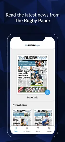 Game screenshot The Rugby Paper mod apk
