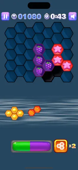 Game screenshot Jelly Hex Puzzle - Block Games hack