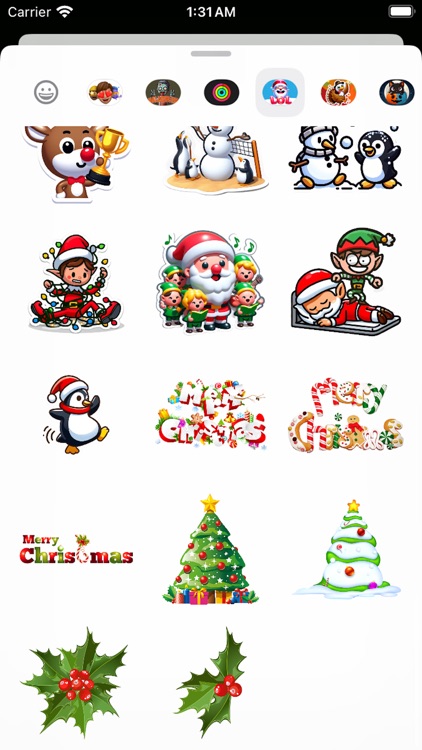 Fun 3D Christmas LOL Stickers! screenshot-4