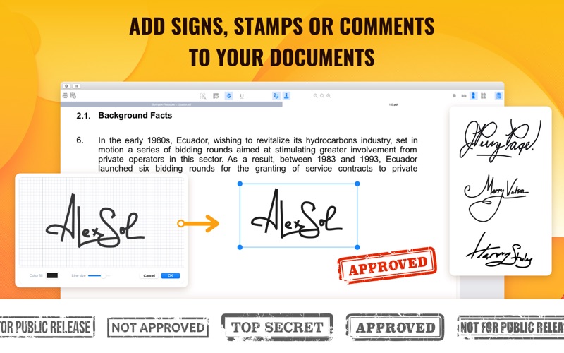 Screenshot #1 for Sign Master - Document Signer