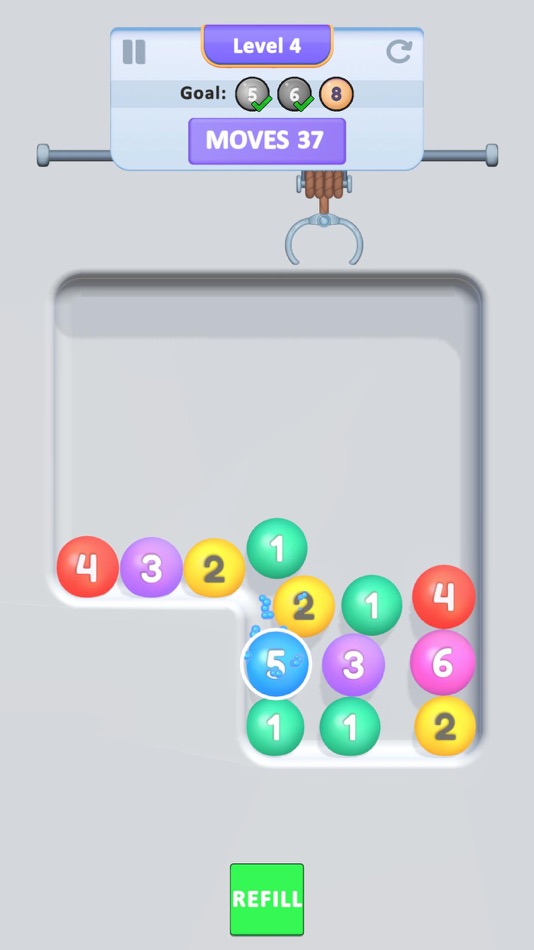 #1. Twenty Balls (iOS) 由: Bugbomb