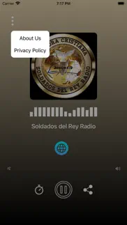 soldados del rey radio iphone screenshot 2