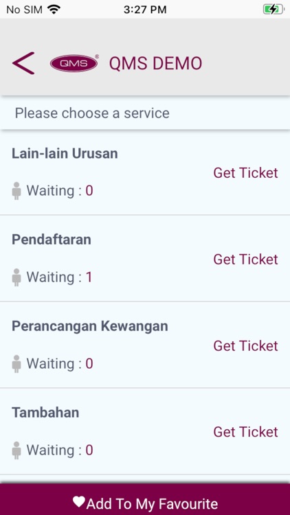Queue Management System (QMS)