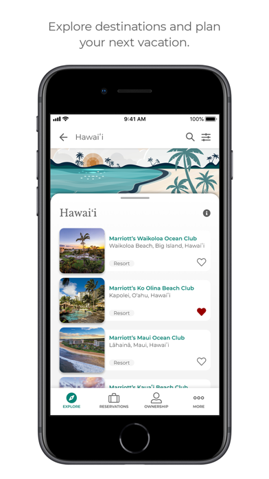 Marriott Vacation Club Screenshot