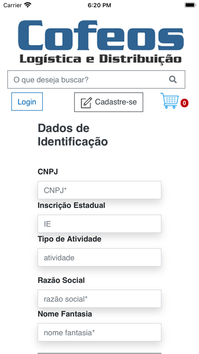 Cofeos Site Screenshot