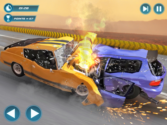 Car Crash extremo Car dirigind