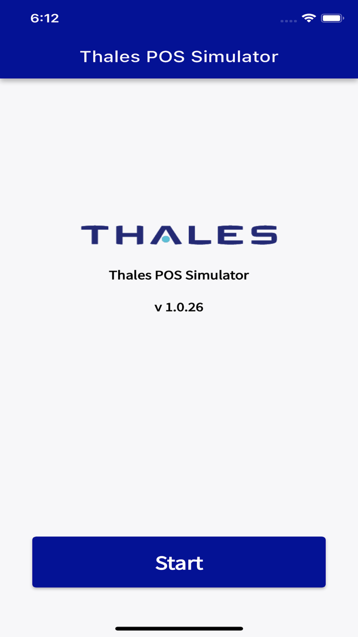 Thales POS Simulator