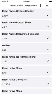 expo & react native components iphone screenshot 2