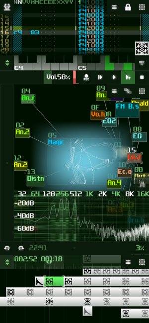 لقطة شاشة SunVox