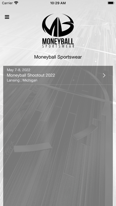 Moneyball Sportswear Screenshot