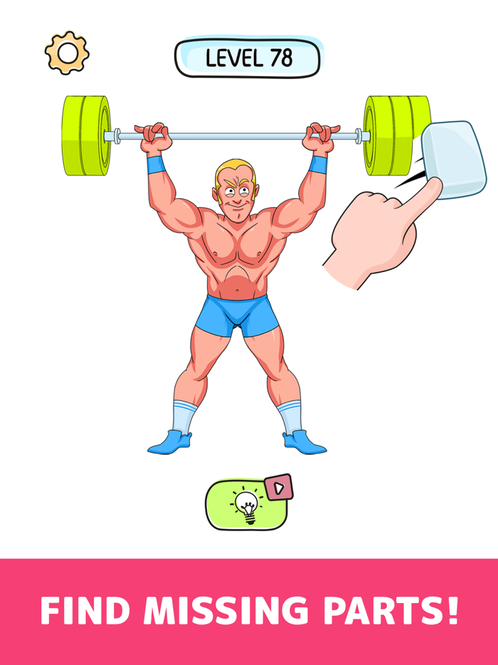 Delete Puzzle Erase One Part