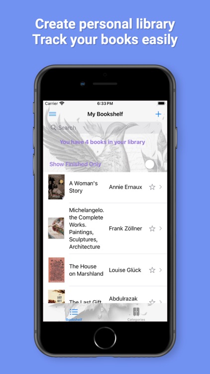 Book Tracker App - Ex Libris