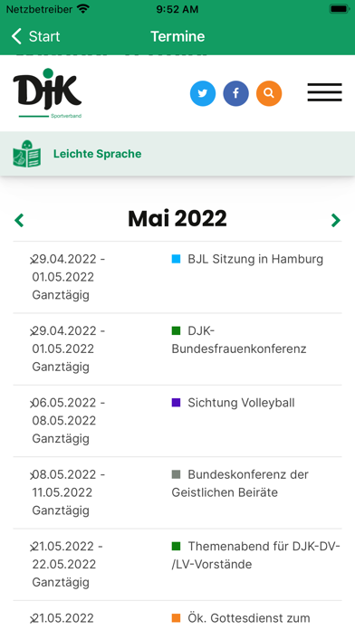 DJK-Sportverband Screenshot