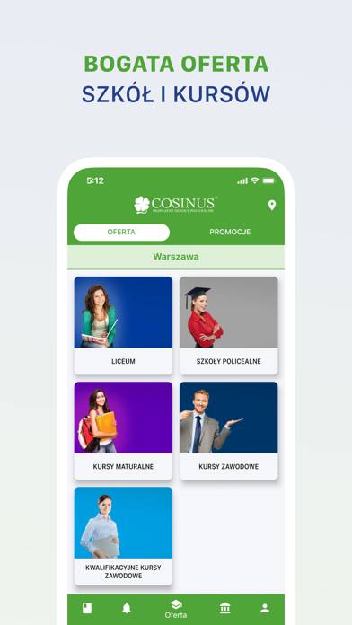 Szkoły COSINUS Screenshot