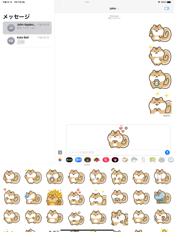 Screenshot #5 pour squirrel move sticker