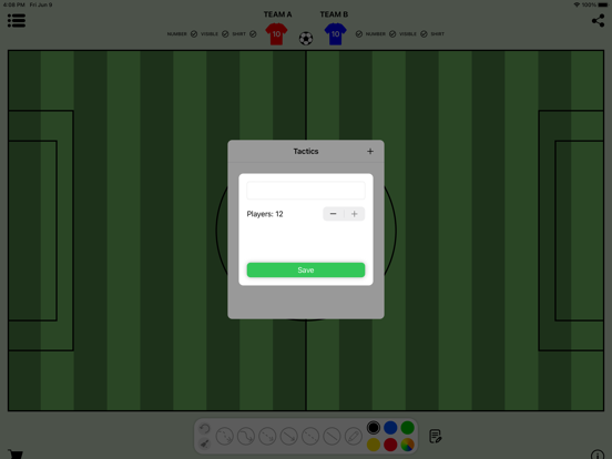 Screenshot #6 pour Soccer Tactics Board