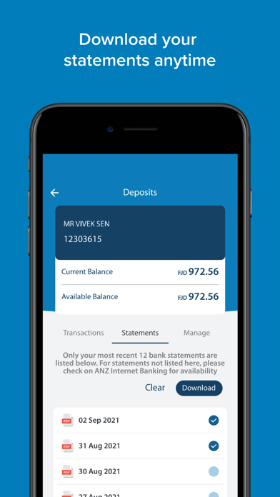 Screenshot #3 pour ANZ Pacific