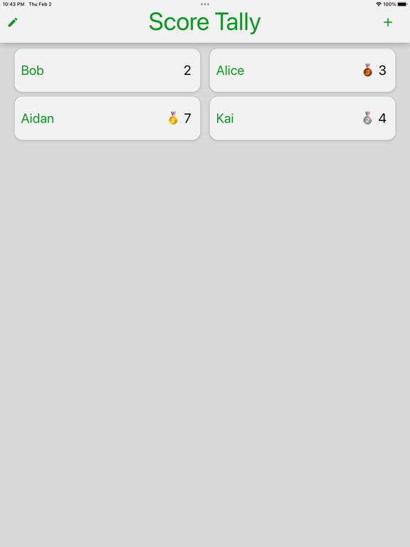 Screenshot #4 pour Score Tally - Score Tracker