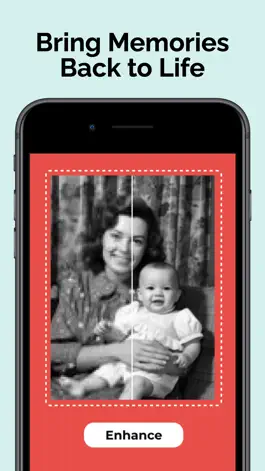 Game screenshot AI Photo Enhancer Retro Revive apk