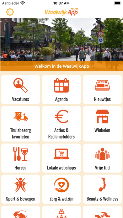 WaalwijkApp Screenshot