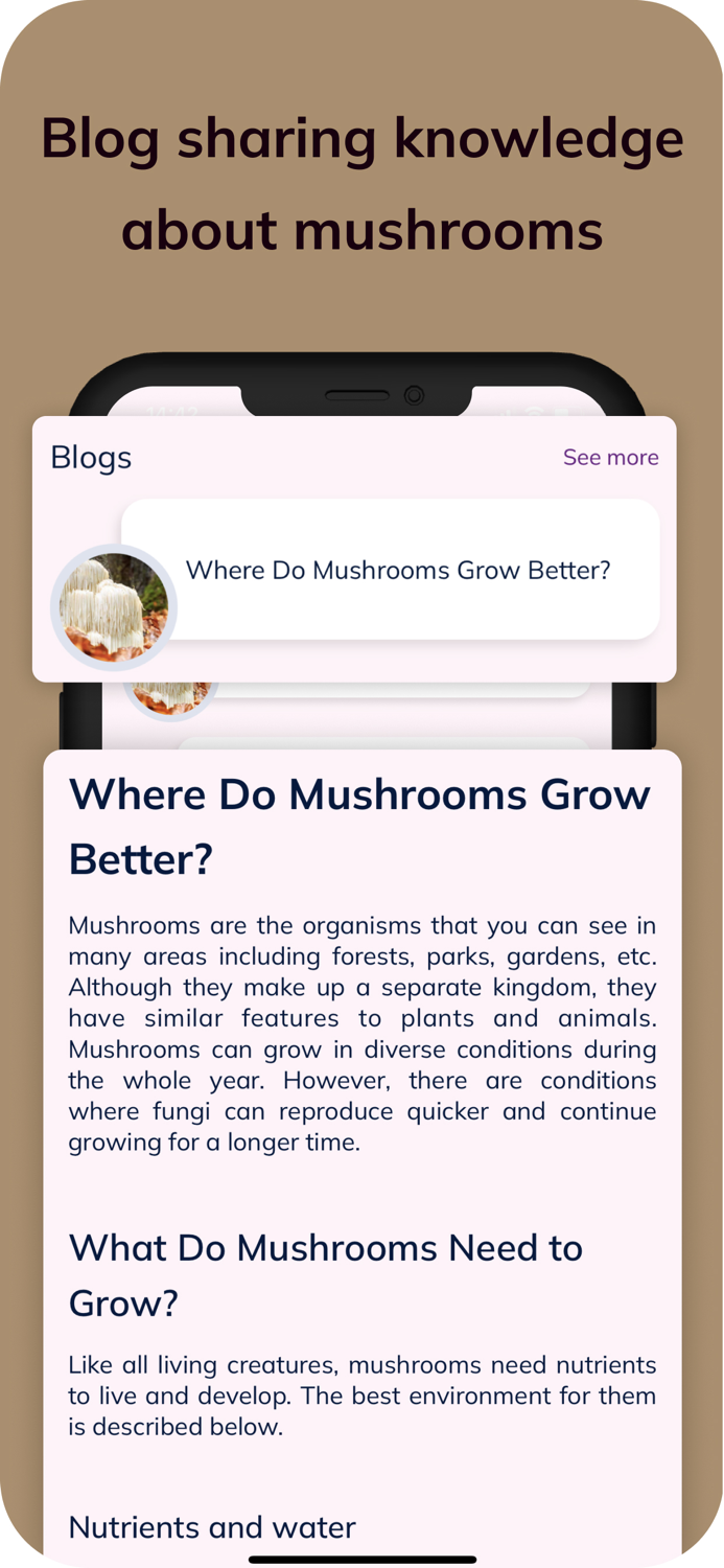 MushroomAI Fungi ID and Guide