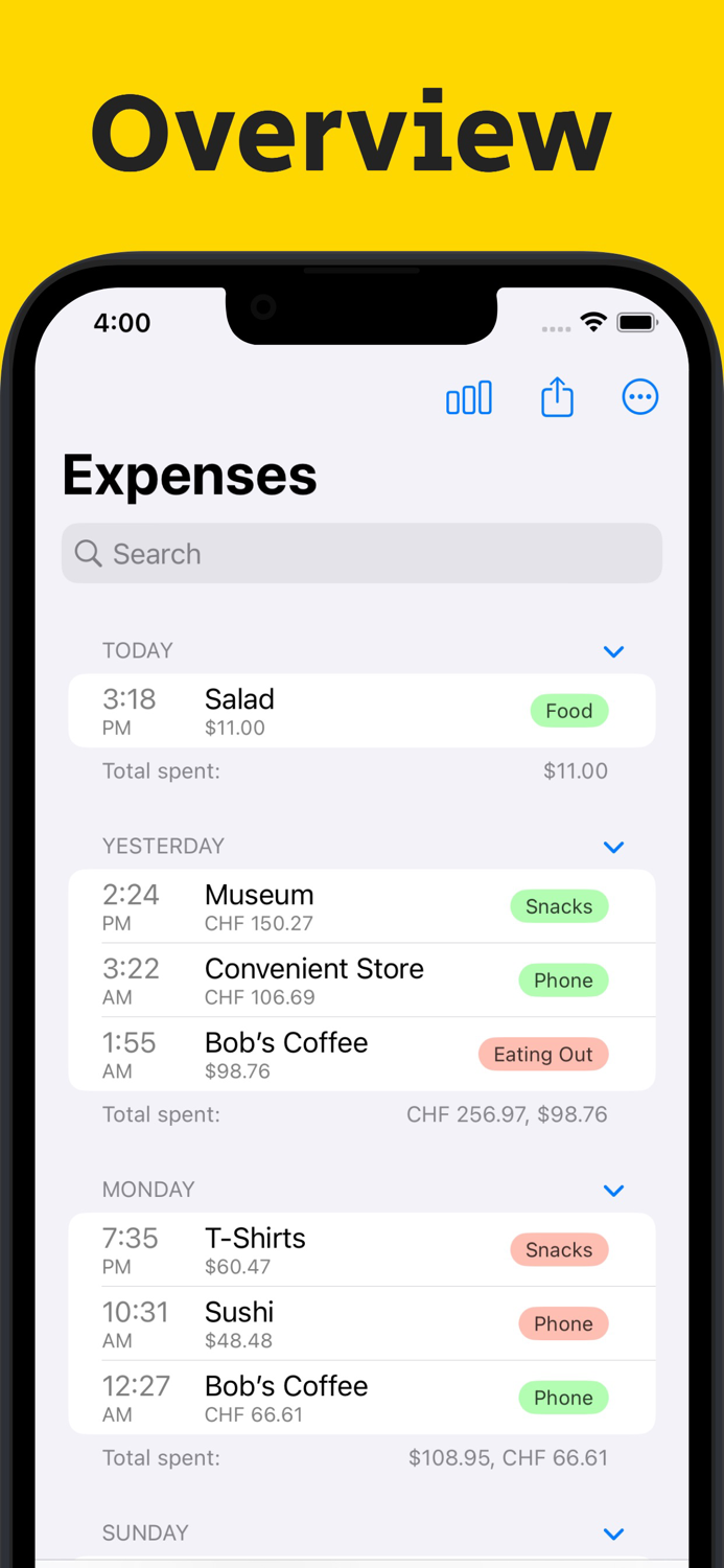 Basic Expense Tracker