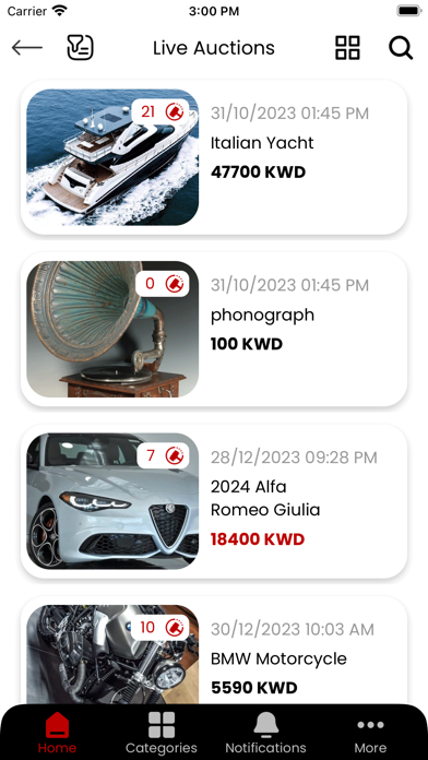 Gulf Auctions / مزادات الخليج Screenshot