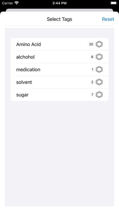 Search PubChem Screenshot