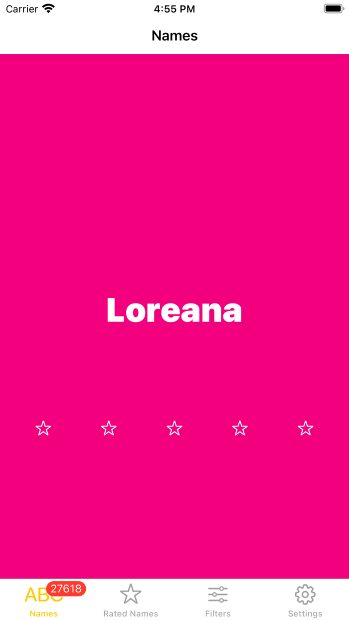 Babynamerr - The Baby Name App