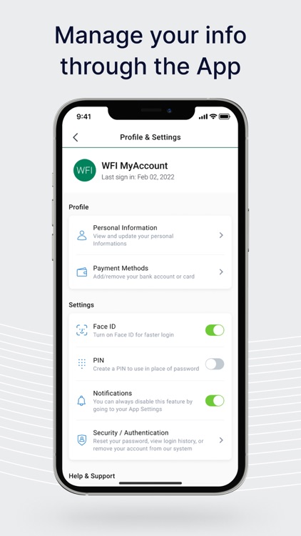 WFI MyAccount Mobile screenshot-4