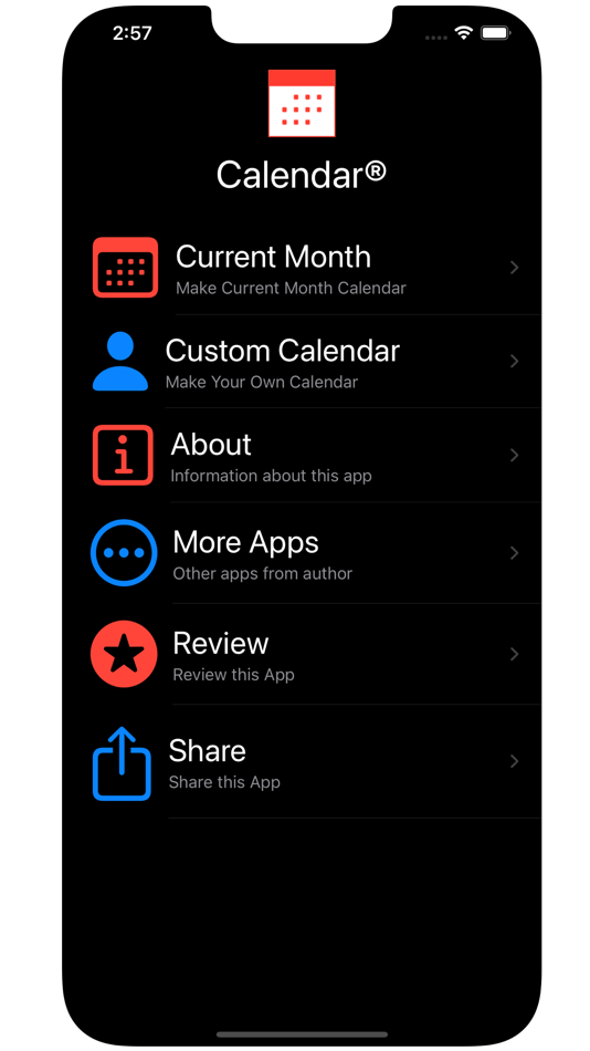 #1. Calendar® (macOS) 由: Ruizheng Liu