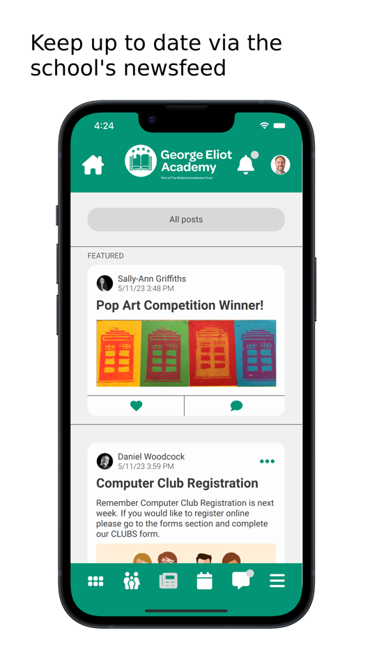 #4. George Eliot Academy App (iOS) 由: Weduc UK Ltd