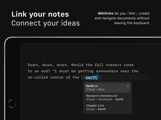 iA Writer iPad app afbeelding 6
