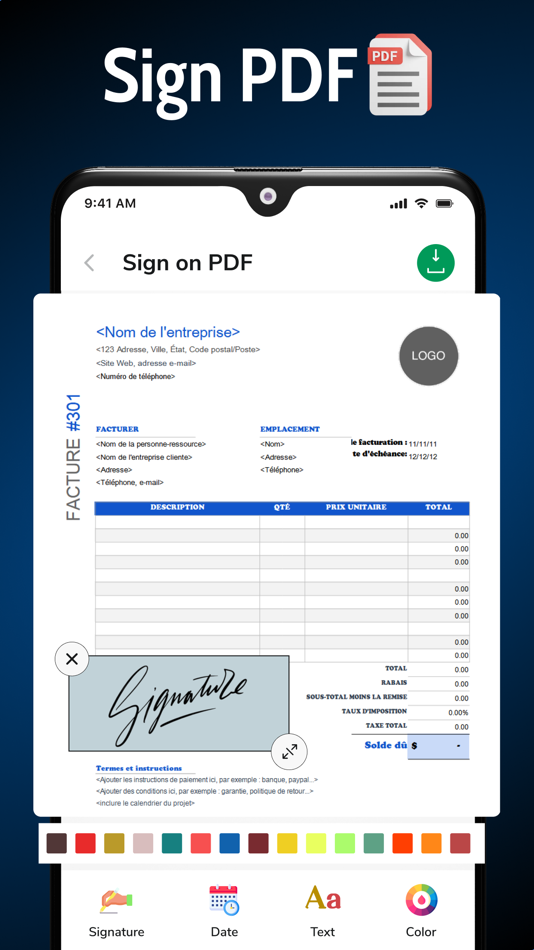 #2. Signature Maker Sign Documents (iOS) 由: Zain ul Abdin