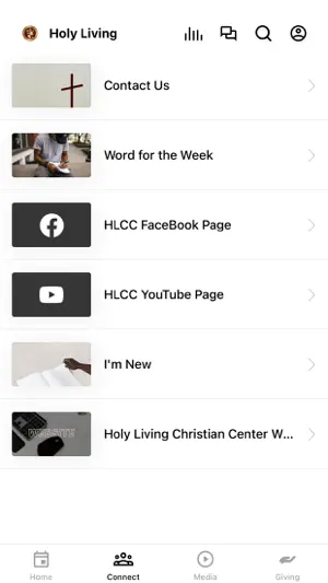 Holy Living Christian Center screenshot 2