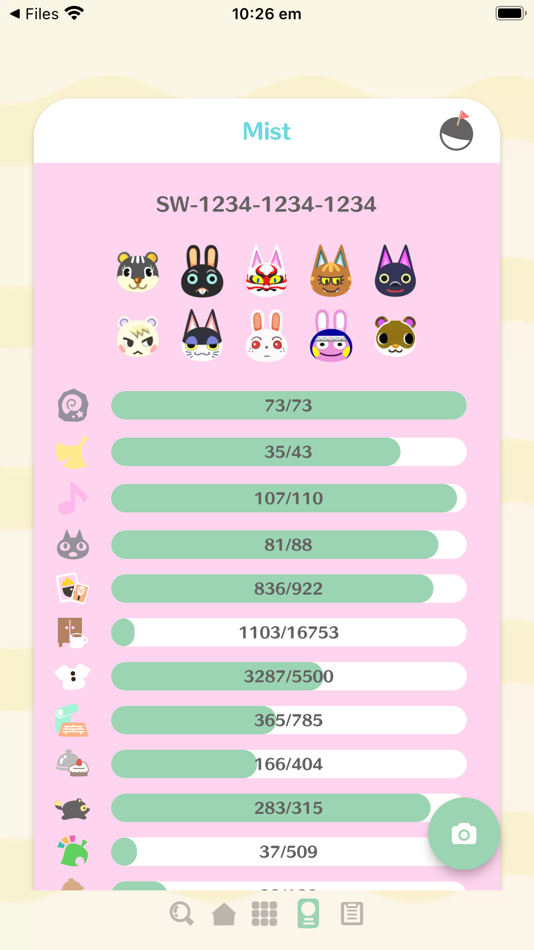#3. Planner for AC: NH (iOS) Podle: Carolin Svensson