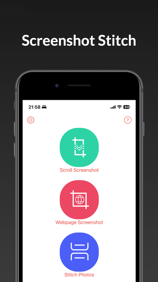 #1. StitchShot - ScreenShotCapture (iOS) Podle: 国辉 满