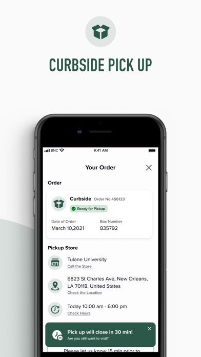 Tulane Bookstore Screenshot