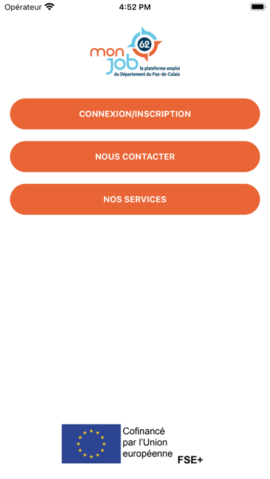 Screenshot #1 pour MonJob62