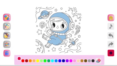 Kawaii Coloring Book Kids Screenshot