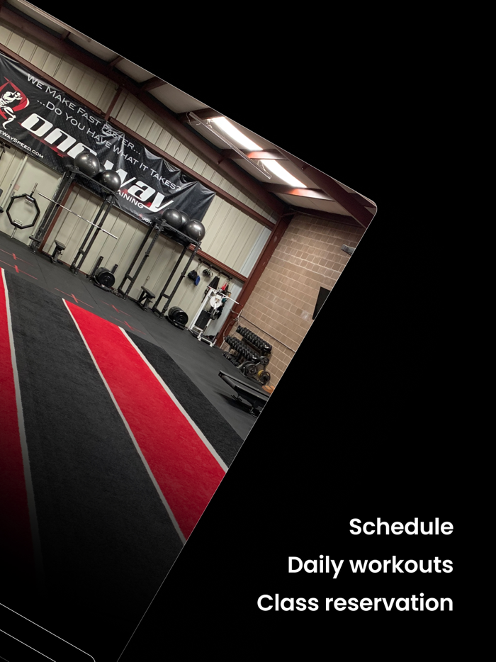 One Way Speed Training