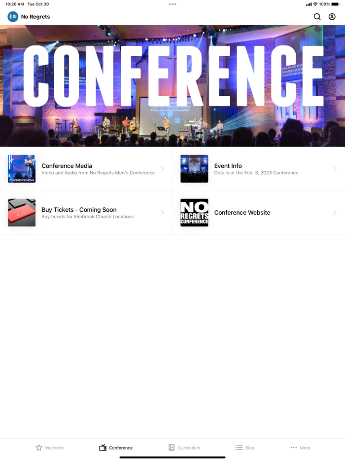 No Regrets Mens Ministries