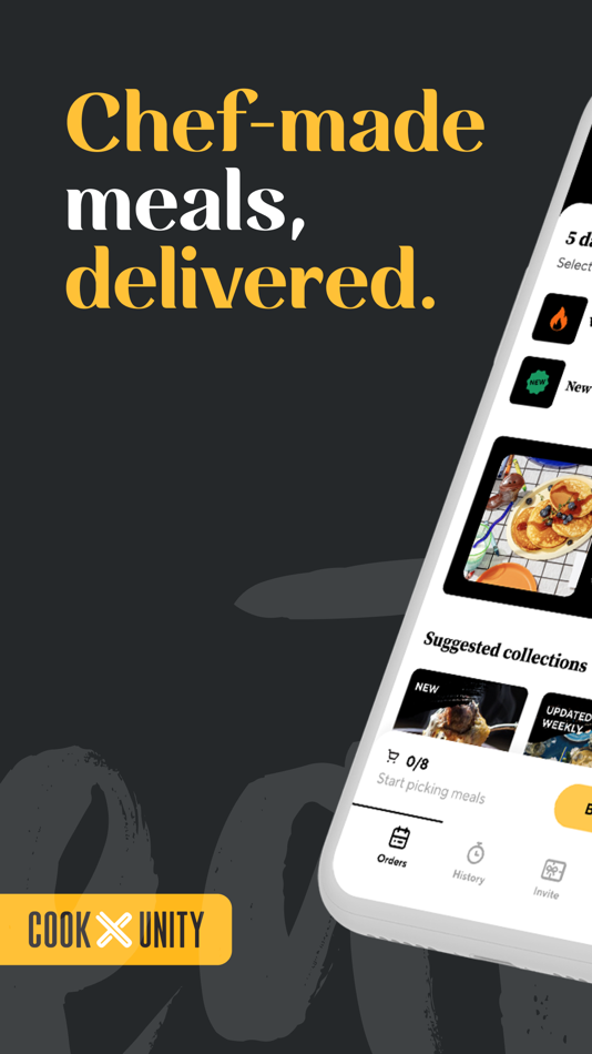 CookUnity - A Chef Marketplace - 4.8.1 - (iOS)
