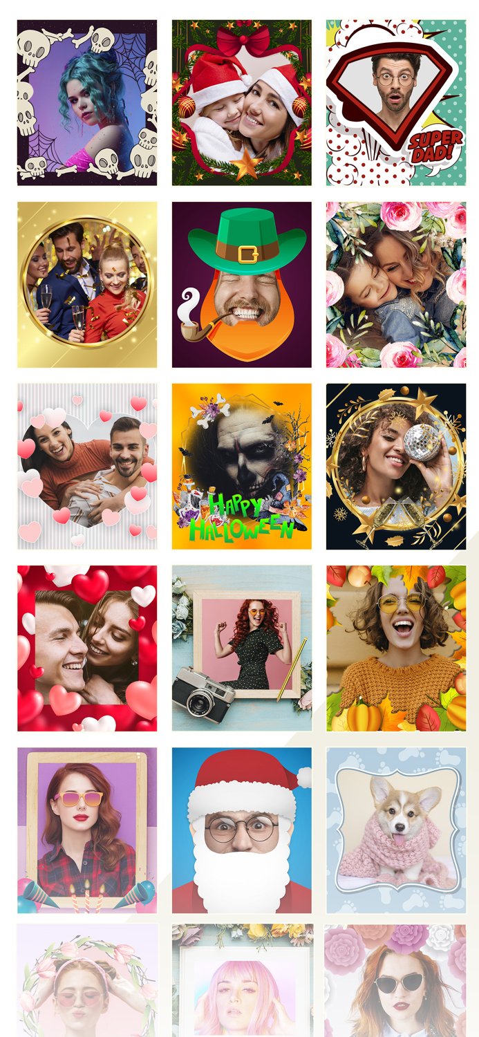 Multi Photo Frames Collection