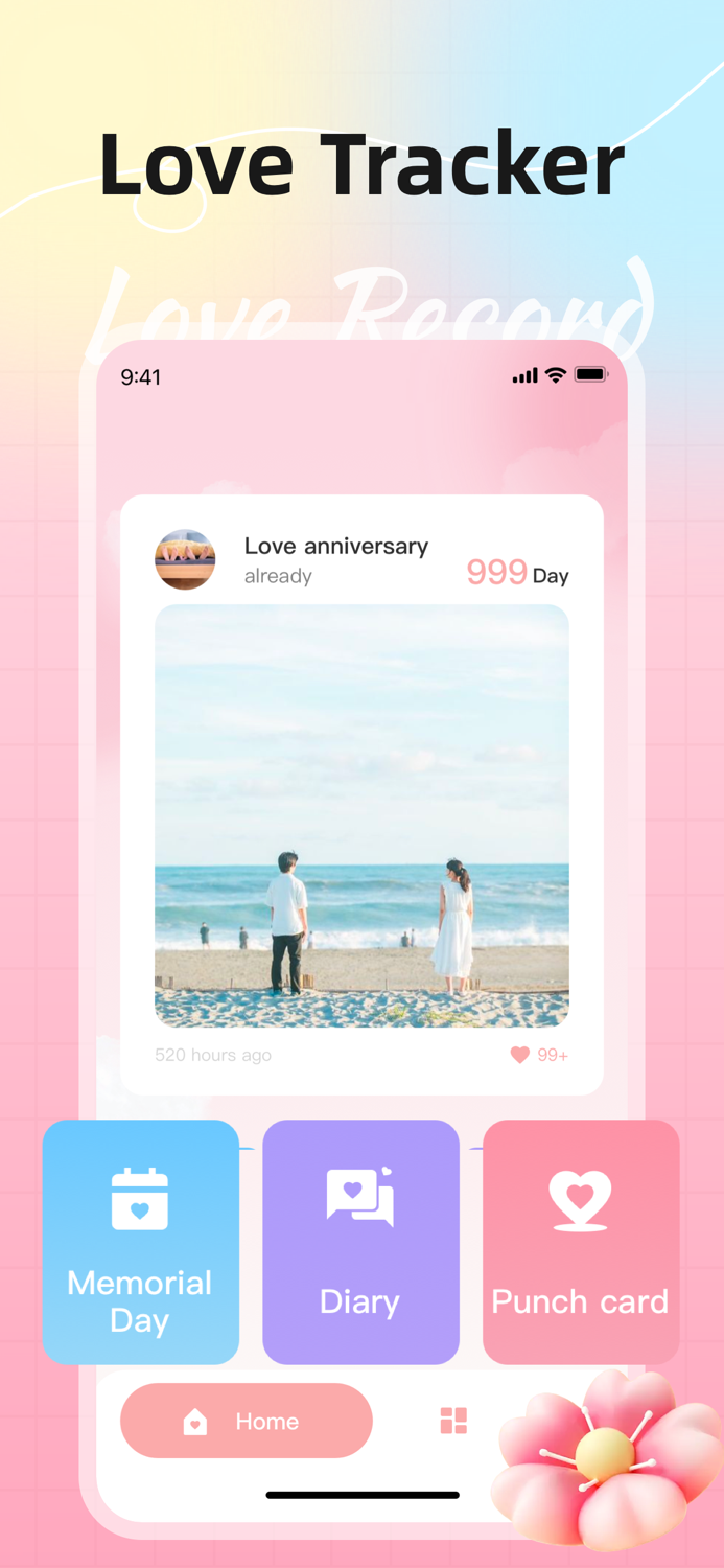 My Love Days Counter App