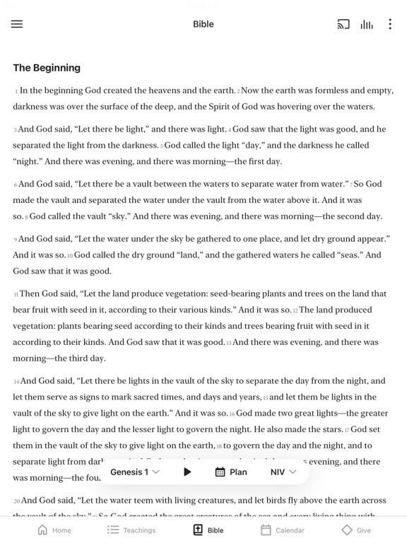 CalvaryFSV iPad screenshot 3 - Education app