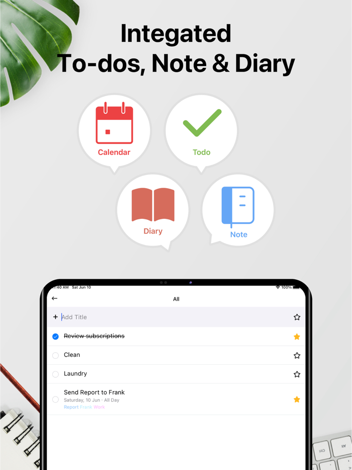 Daily Calendar Day Organizer