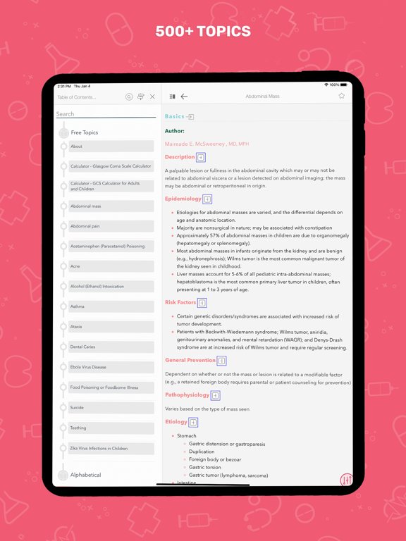 Screenshot #4 for 5 Minute Pediatric Consult +